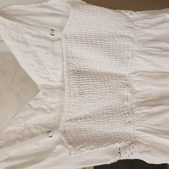 🎀🩷 ABERCROMBIE CROCHET EMBROIDERED MINI DRESS 🩷🎀 - Picture 14 of 17